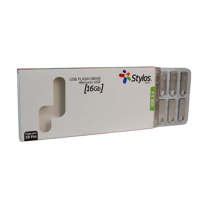 Stylos Memoria USB STUSB2016, 16GB, USB 3.0, Velocidad de 480 Mbps