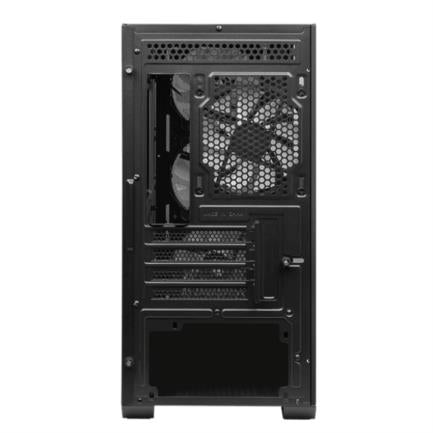 Gabinete Gamer MSI MAG FORGE M100A Mid Tower mATX ITX 4xFan RGB Cristal Templado Negro 4 Puertos USB 3.0