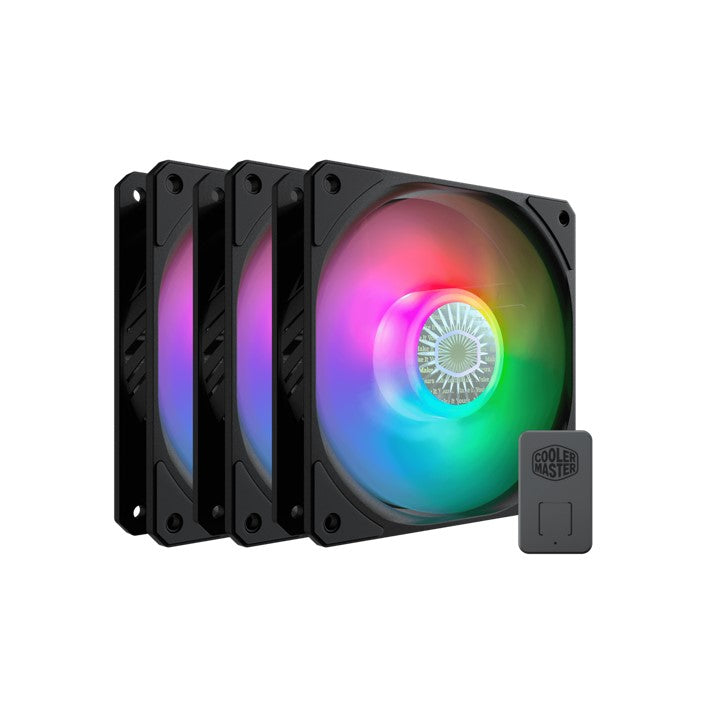 Ventilador Cooler Master SickleFlow 120 ARGB 3in1, 3 Ventiladores 120mm, 1800 RPM, RGB