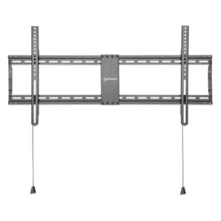 Soporte TV Manhattan 43-100" 70KG ultra delgado pared plano o curvo, negro