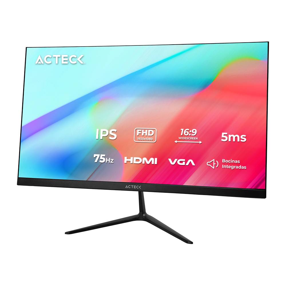 ACTECK Monitor Empresarial AC-943178, 24" Full HD, HDMI, 60Hz