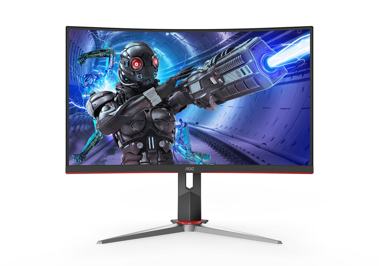 Monitor Curvo Gamer AOC C27G2 27'' Full HD 165Hz 1ms VA FreeSync Premium Negro/Rojo