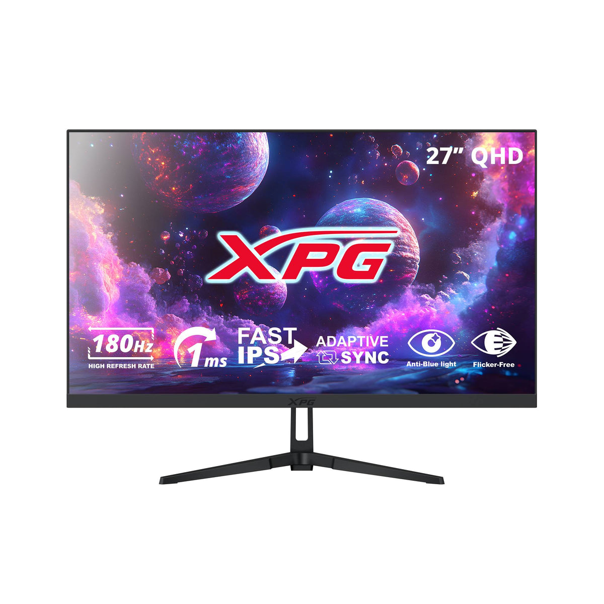 RIFT R27Q8-BKCMX - Monitor XPG 27 " Plano Fast IPS 2560x1440 QHD 180hz Negro