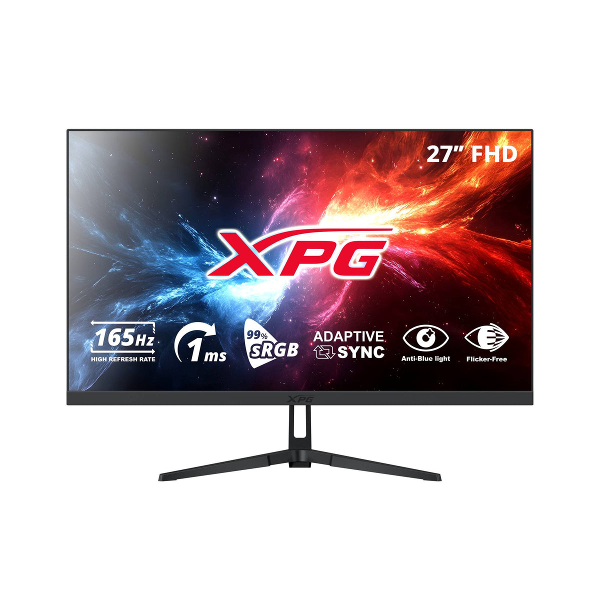 RIFT R27F6-BKCMX - Monitor XPG RIFT R27F6 27 pulg plano 165Hz Negro HDMI + DP 1920X1080 full HD RIFTR27F6-BKCMX
