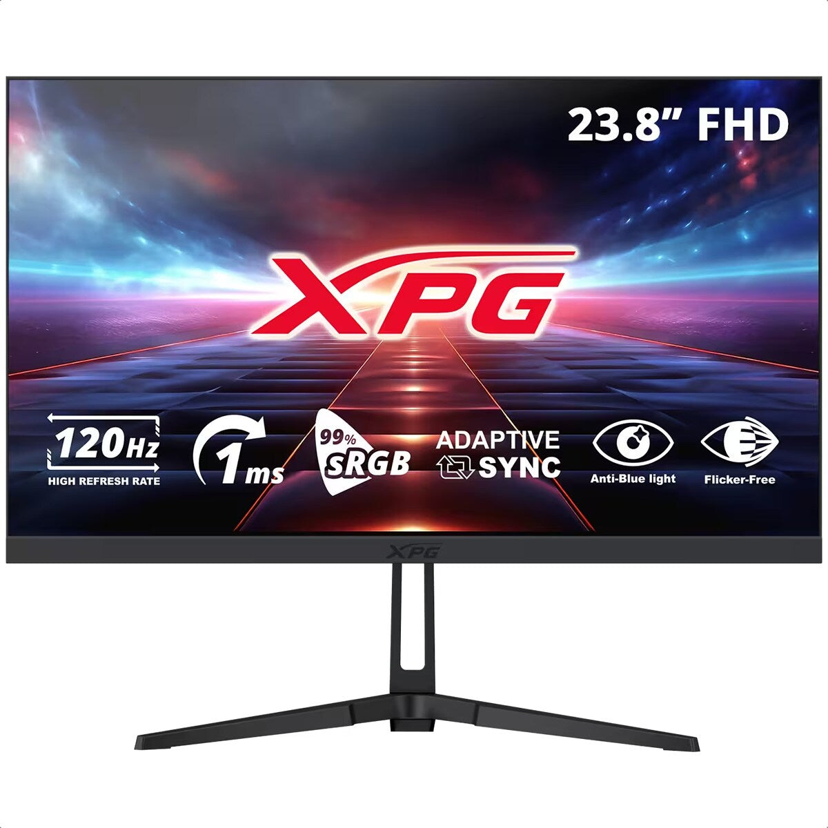 RIFT R24F2-BKCMX - Monitor XPG 23.8" Plano IPS 1920X1080 FHD 120hz Negro