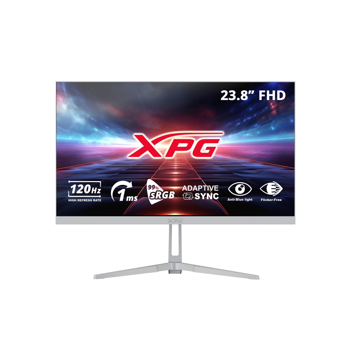 RIFT R24F2-WHCMX - Monitor XPG 23.8" Plano IPS 1920X1080 FHD 120hz Blanco