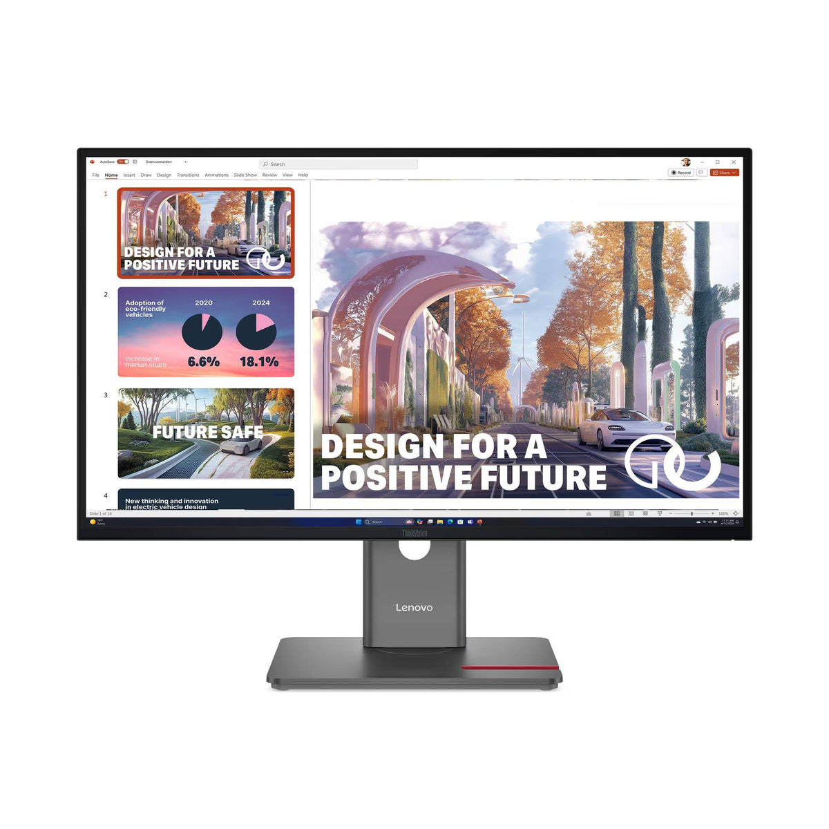 64B3GAR2LA - THINKVISION 27 P27QD-40 2560X1 440 WLED 109DPI 3YO NEGRO