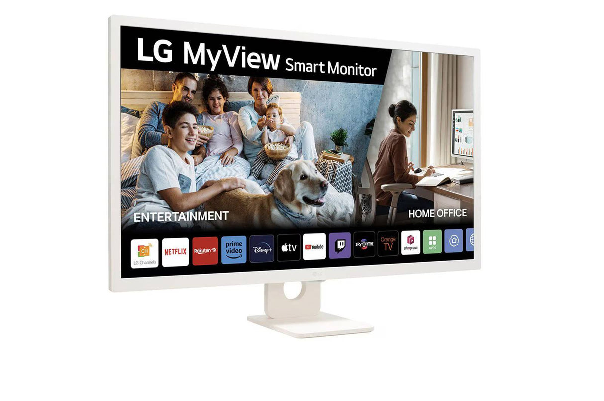 Monitor LED 32'' LG 32SR50F-W FHD Blanco