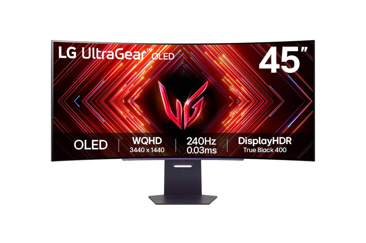 Monitor LG 45GS95QE 27 Pulgadas 4K IPS 144Hz, HDR10, 2 HDMI 2.1, 1 DisplayPort 1.4