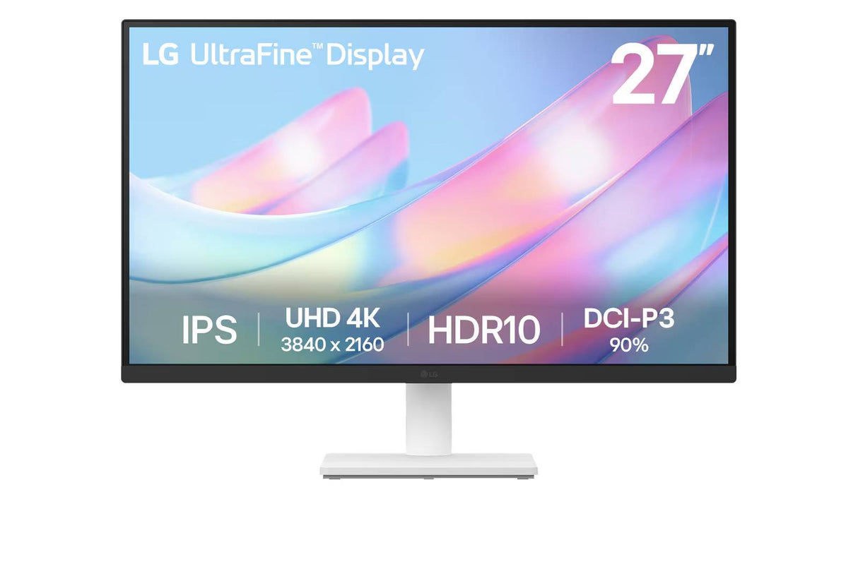 Monitor LG 27US500 LCD 27", 3840x2160 4K Ultra HD, 60Hz, HDMI/DisplayPort, Blanco