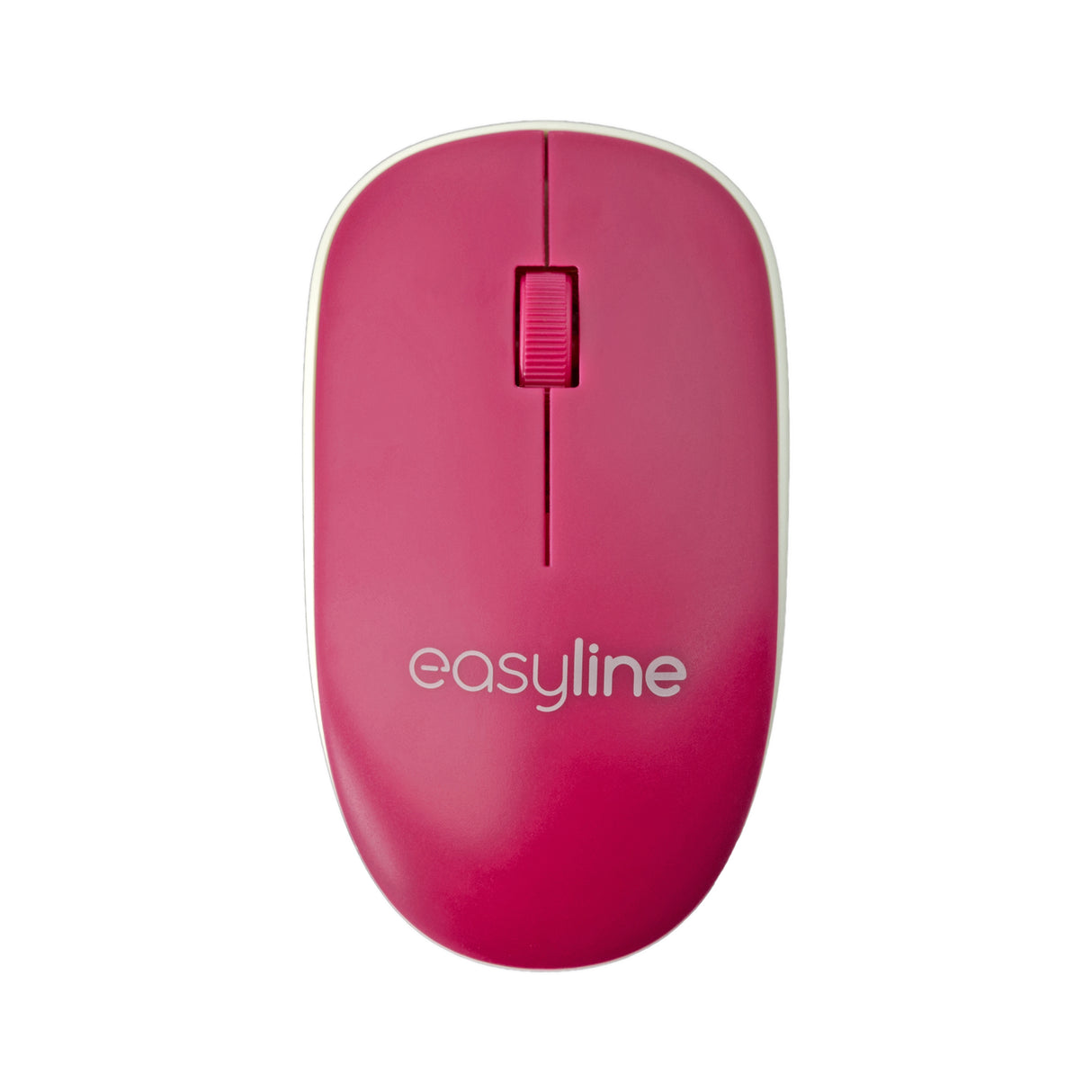 Mouse Inalámbrico Óptico Easy Line EL-995135 1000 DPI Magenta