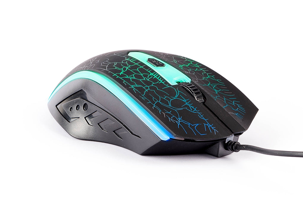 Mouse Gaming Naceb Technology NA-592NE, Óptico, 1200 DPI, Multicolor