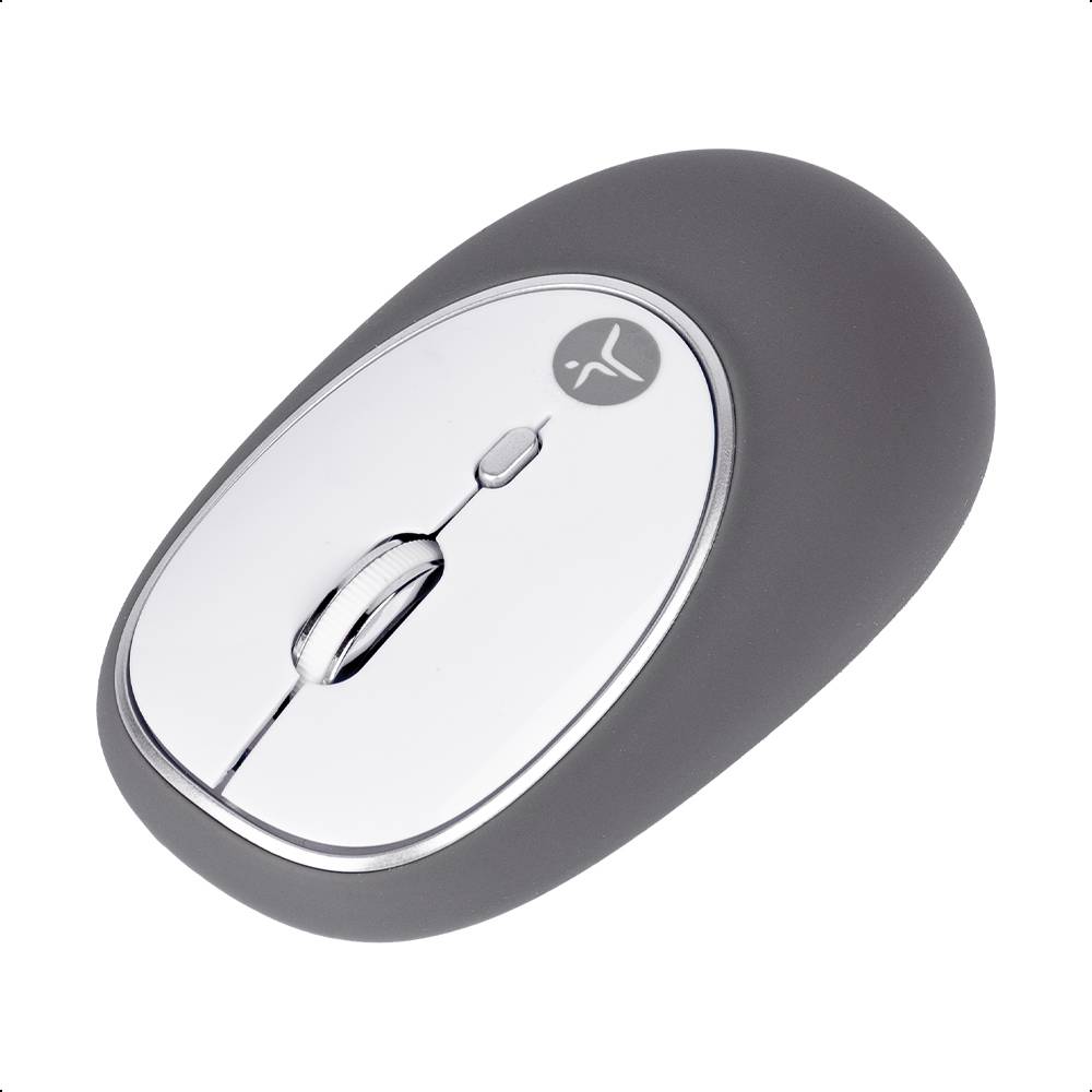 Mouse Inalámbrico Óptico TECHZONE Jelly-Mate 1200 DPI Gris