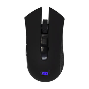 Vorago MO-600 ratón Juego mano derecha RF Wireless + USB Type-A Óptico 2400 DPI
