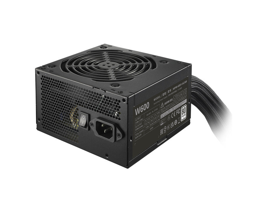 Fuente de Poder Cooler Master Elite NEX Negro W600, 600W, ATX, Certificación 80 Plus Gold