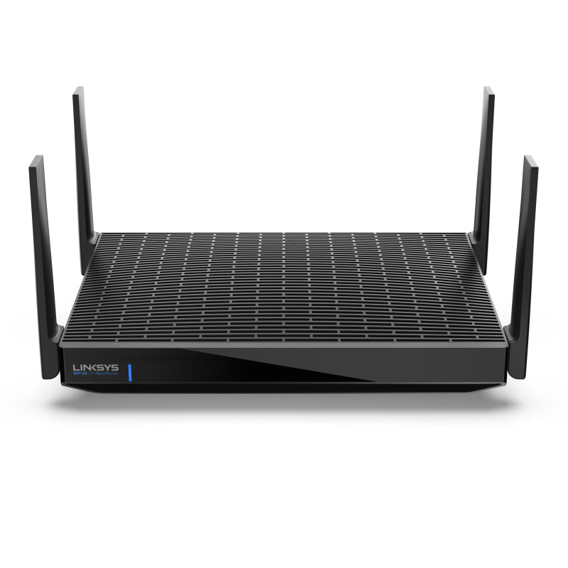 Router Linksys Hydra Mesh WiFi 6E Tri-Banda AX6600, 4 Puertos Gigabit, 150 Dispositivos Conectados