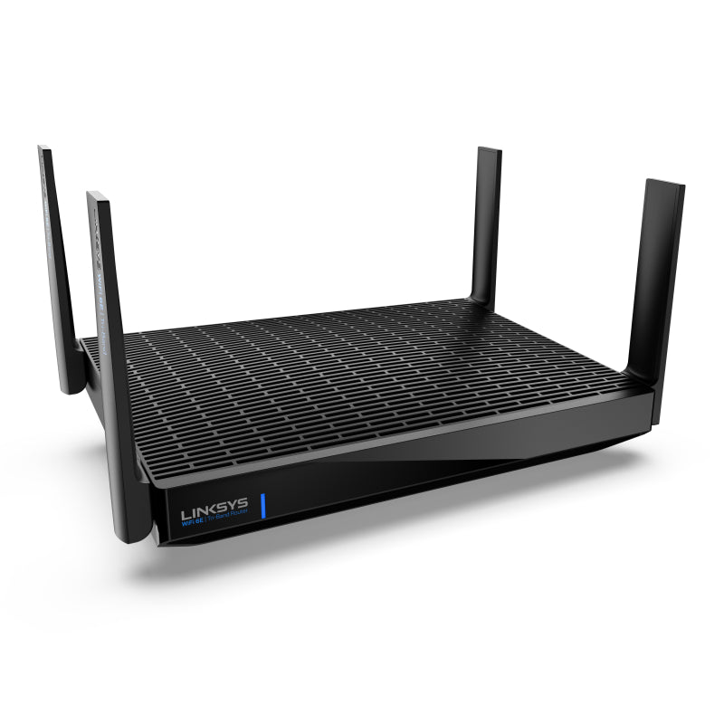 Router Linksys Hydra Mesh WiFi 6E Tri-Banda AX6600, 4 Puertos Gigabit, 150 Dispositivos Conectados
