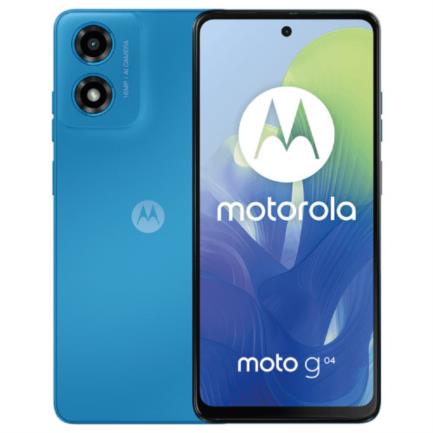 Smartphone Motorola G04 6.6" Unisoc T606 128GB/4GB 16MP/5MP Android 14 Azul