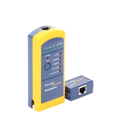 Fluke MT-8200-49A comprobador de cables de red Gris, Amarillo