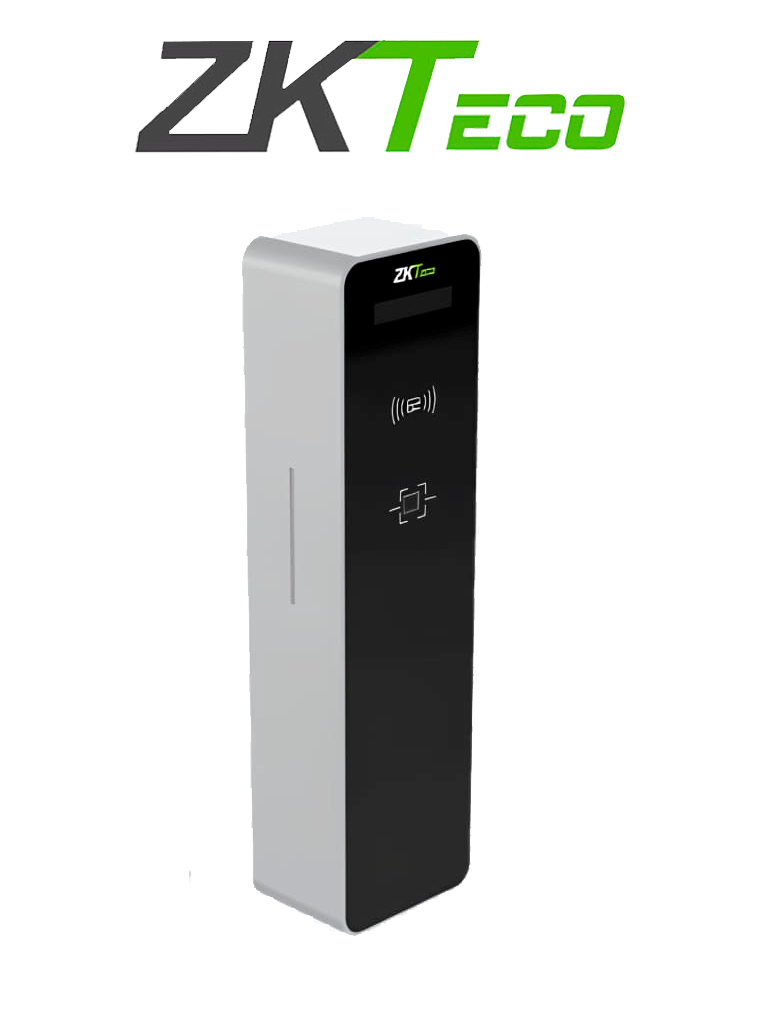 Lector QR ZKTECO TBM02, Sin Contacto, Sensor Masa VR10, UHF, Pantalla LED, Voz, Software ZK Bio CV, Modulo TBM01