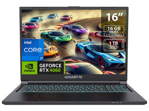 Laptop Gamer Gigabyte G6: Intel Core i7 13620H, 16GB DDR5, SSD 1TB, NVIDIA GeForce RTX 4060, 16" LED, Windows 11 Home