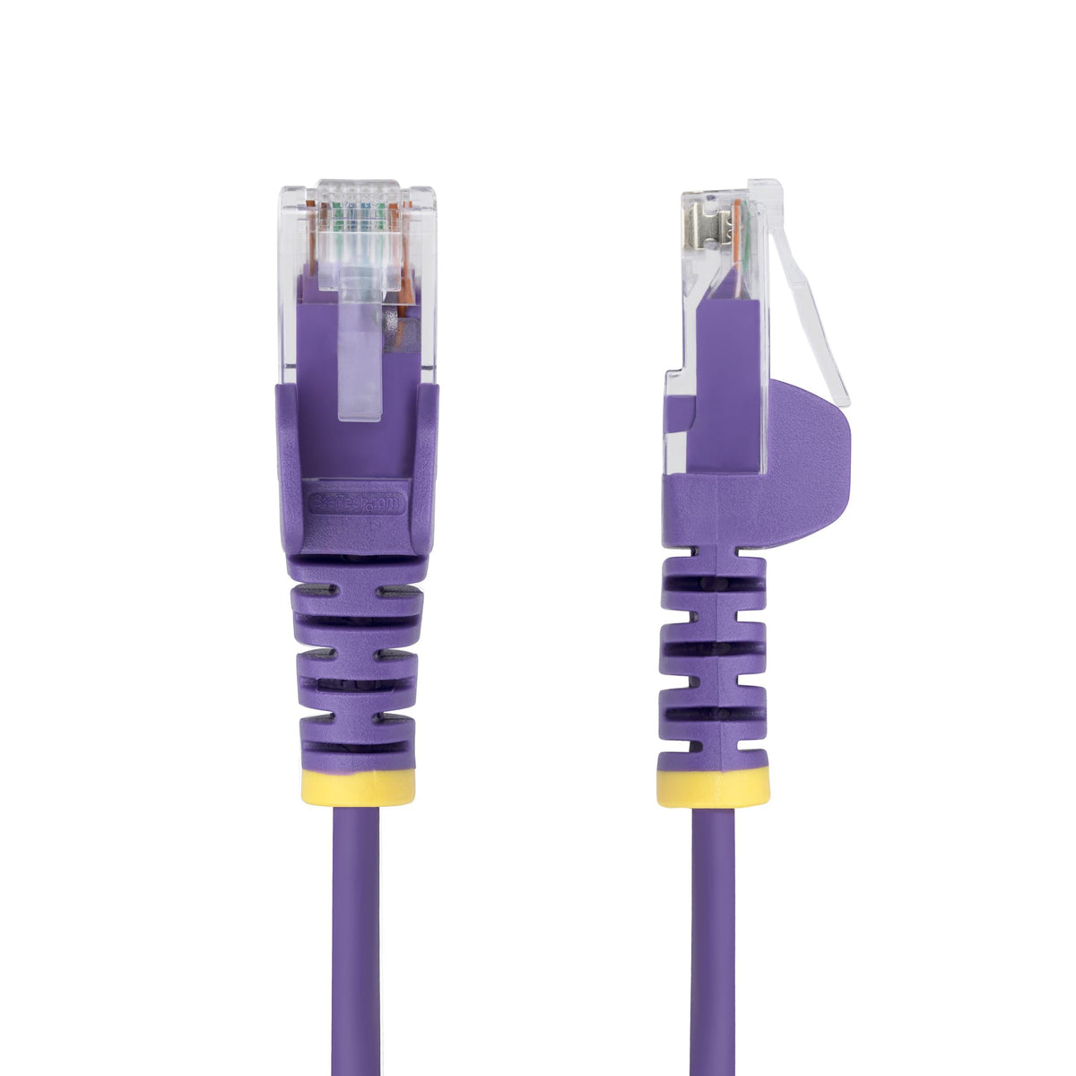 N6PAT10MPLS - StarTech.com Cable de Red Ethernet CAT6 Delgado sin Enganches Morado de 10m - Cable RJ45 Snagless Slim de 28AWG - Alambr