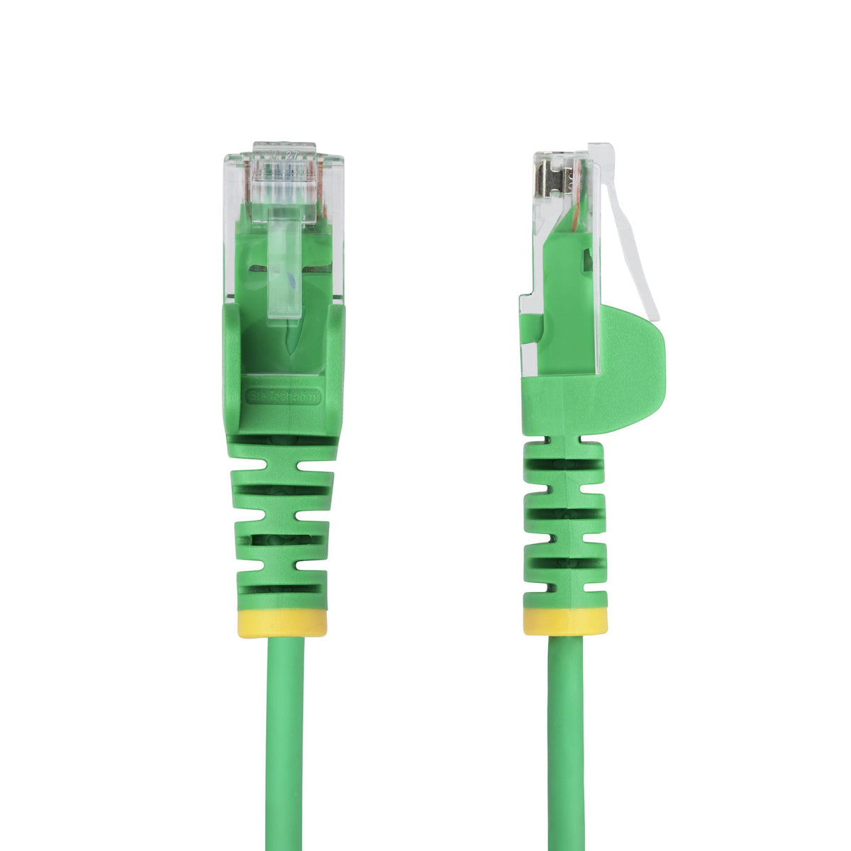 N6PAT15MGNS - StarTech.com Cable de Red Ethernet CAT6 Delgado sin Enganches Verde de 15m - Cable RJ45 Snagless Slim 28AWG - Alambre de