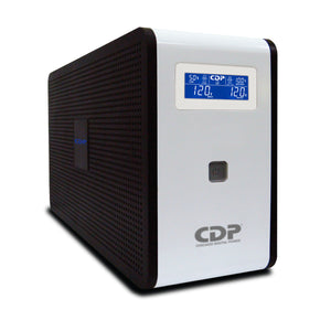 CDP R-SMART751 750VA/375W UPS Interactiva AVR 10 Salidas, 560 Joules, Proteccion RJ45, LCD, software