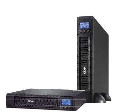 CDP UPS UPO11-1 RT 1000VA/900W, 8 Contactos, Display LCD, On-Line