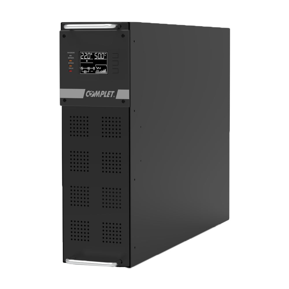 COMPLET UPS 3KT120M UPS-1-093 3kVA/3kW, Doble Conversión, LCD, 120V
