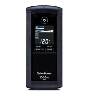 CyberPower CP1000AVRLCD UPS 1 kVA 600 W 60 Hz 1080 J