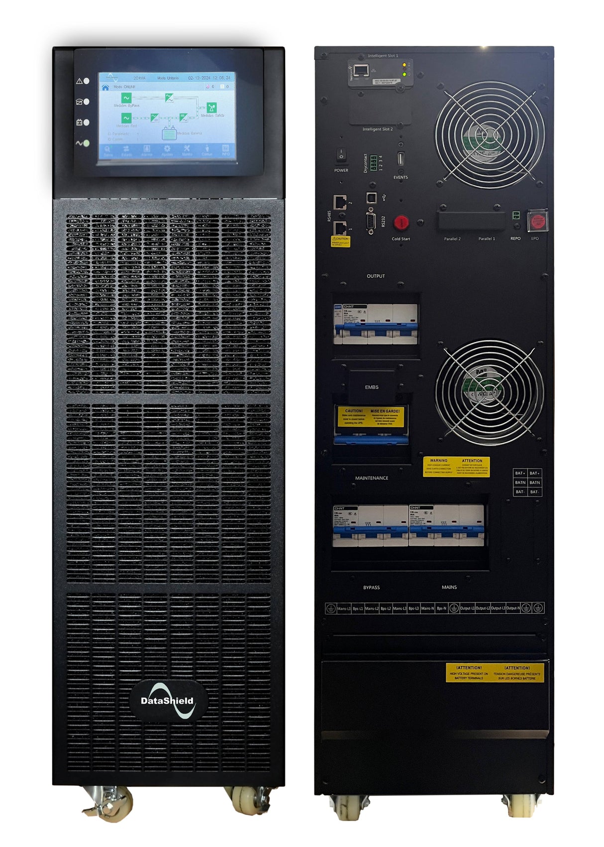 DATASHIELD No-Break OL20K33, 20 KVA, 33 Salidas, Tipo Empresarial