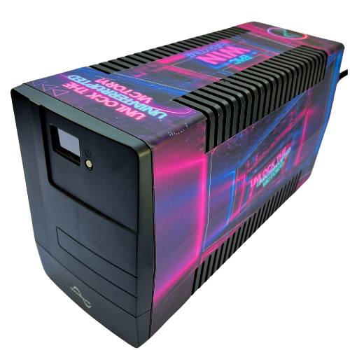 DATASHIELD No Break KS-1500 PRO Gamer, 1500VA, 8 Salidas, USB