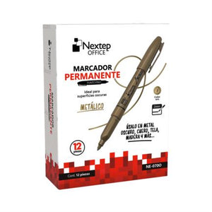 Nextep NE-070O marcador permanente Oro