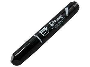 BUNDLE MARCADOR PERMANENTE NEXTEP PUNTA GRUESA CINCEL 4 MM. NEGRO C/12 CONT. 2 PIEZAS