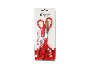 BUNDLE Tijera para oficina Nextep 7" económica blister c/2 CONT. 6 PIEZAS