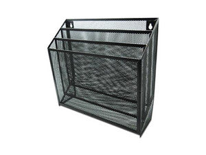 Nextep NE-176 bandeja de escritorio/organizador Malla, Metal Negro