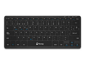 Nextep NE-415M teclado Universal Bluetooth QWERTY Negro