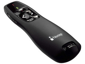 Nextep NE-420 apuntador inalámbricos IR Negro