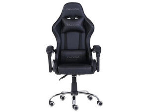 SILLA GAMER NEXTEP FALKOR NE-461N ERGONOMICA COLOR NEGRO