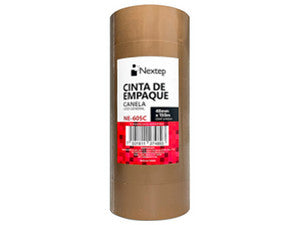 Nextep NE-605C cinta adhesiva 150 m Marrón 6 pieza(s)