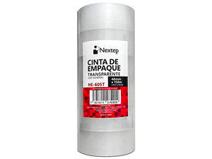Nextep NE-605T cinta adhesiva 150 m Blanco 6 pieza(s)