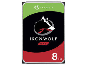 Disco Duro Seagate Iron Wolf 8TB, 256MB Cache, 7200 RPM, SATA III (6.0 Gb/s)