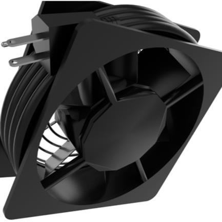 Unidad de ventilación Nexxt Solutions 110-220VCA para montaje en gabinete de pared NPF-12WMB, 12 pulgadas, 60Hz, 2200 RPM