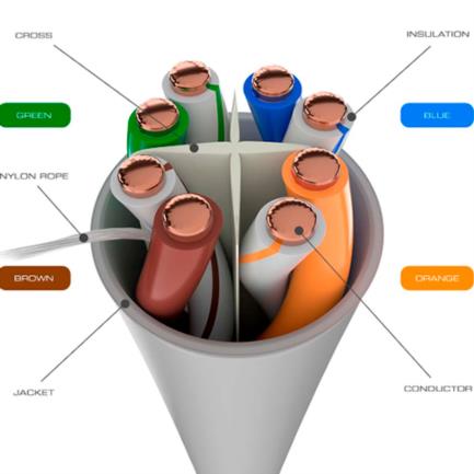 CABLE NEXXT SOLUTIONS Cat6 UTP 24AWG 305m Gris, Profesional, Interior