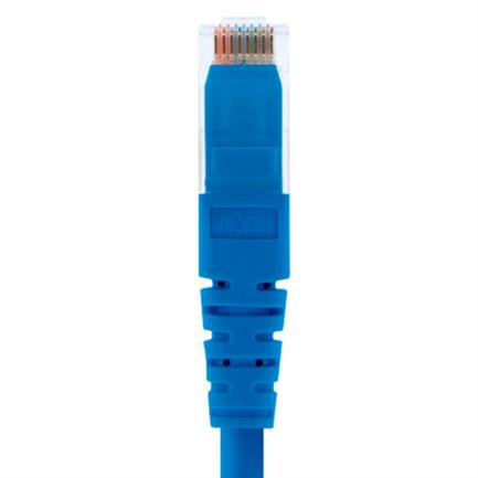 Cable de Conexion Nexxt Solutions UTP Cat6 30 cm CM Type Azul, 1 Gbps, 8 Pines, Blindaje U/UTP
