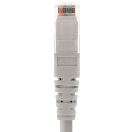 Cable de Conexion Nexxt Solutions U/UTP Cat6 3 Mts LSZH, Baja Toxicidad Gris, 10Gbps