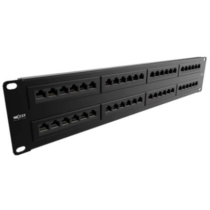 Panel de Conexion Nexxt Solutions Cat5e 48 Puertos, Pre-configurado, Sin Blindaje