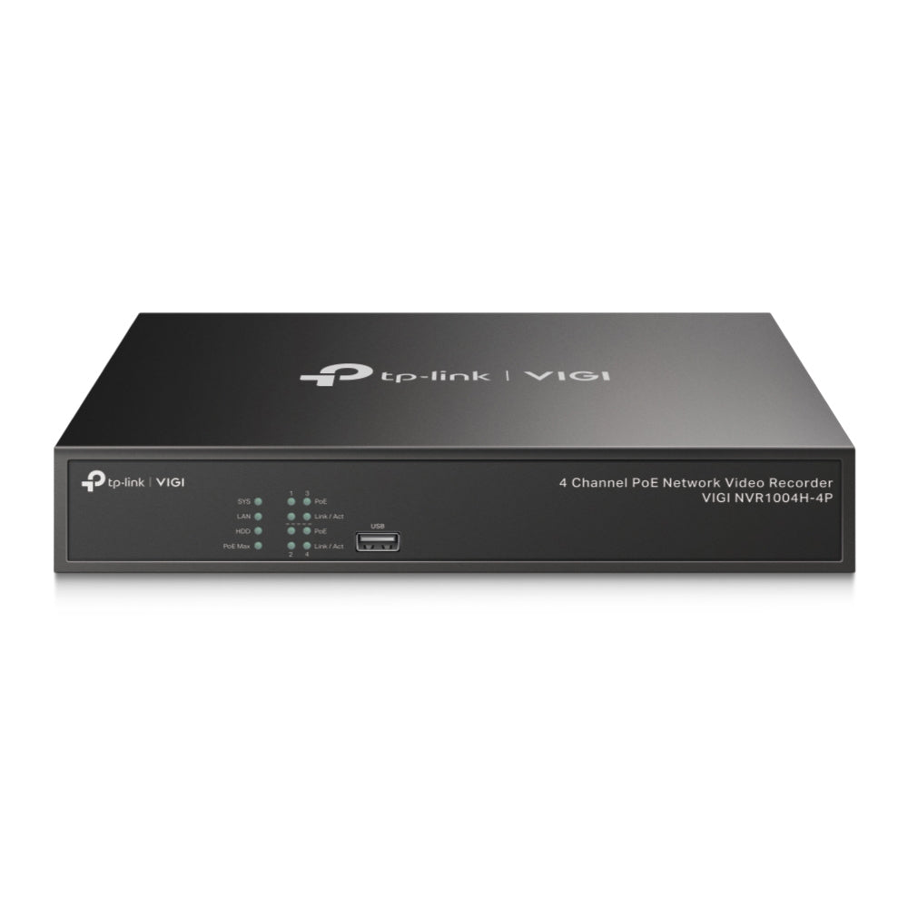VIGI NVR1004H-4P - Grabador Digital TP-LINK VIGI NVR1004H-4P
