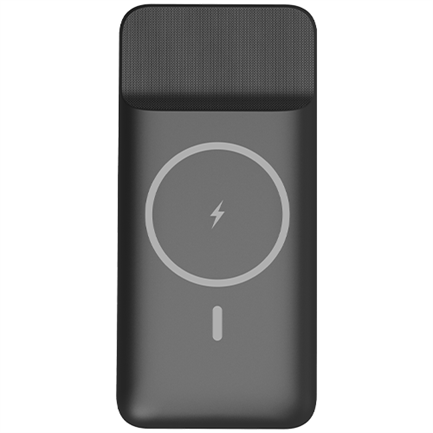 Power Bank 10000 mAh con Carga Inalámbrica, 2 Puertos USB-A y Tipo-C